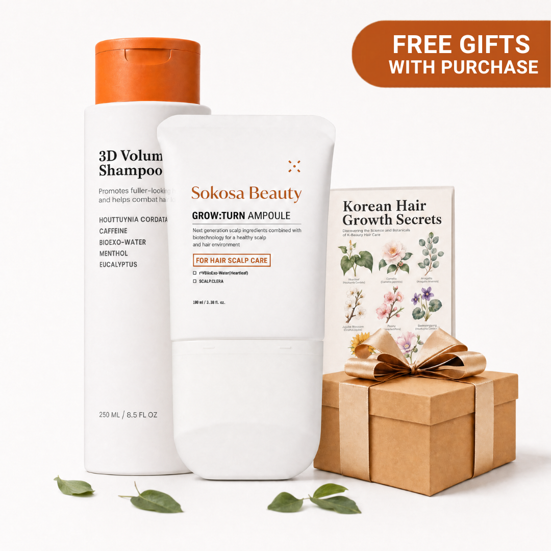 Reduce Shedding & Thinning Hair at the Root Powered by Korean Hair Science