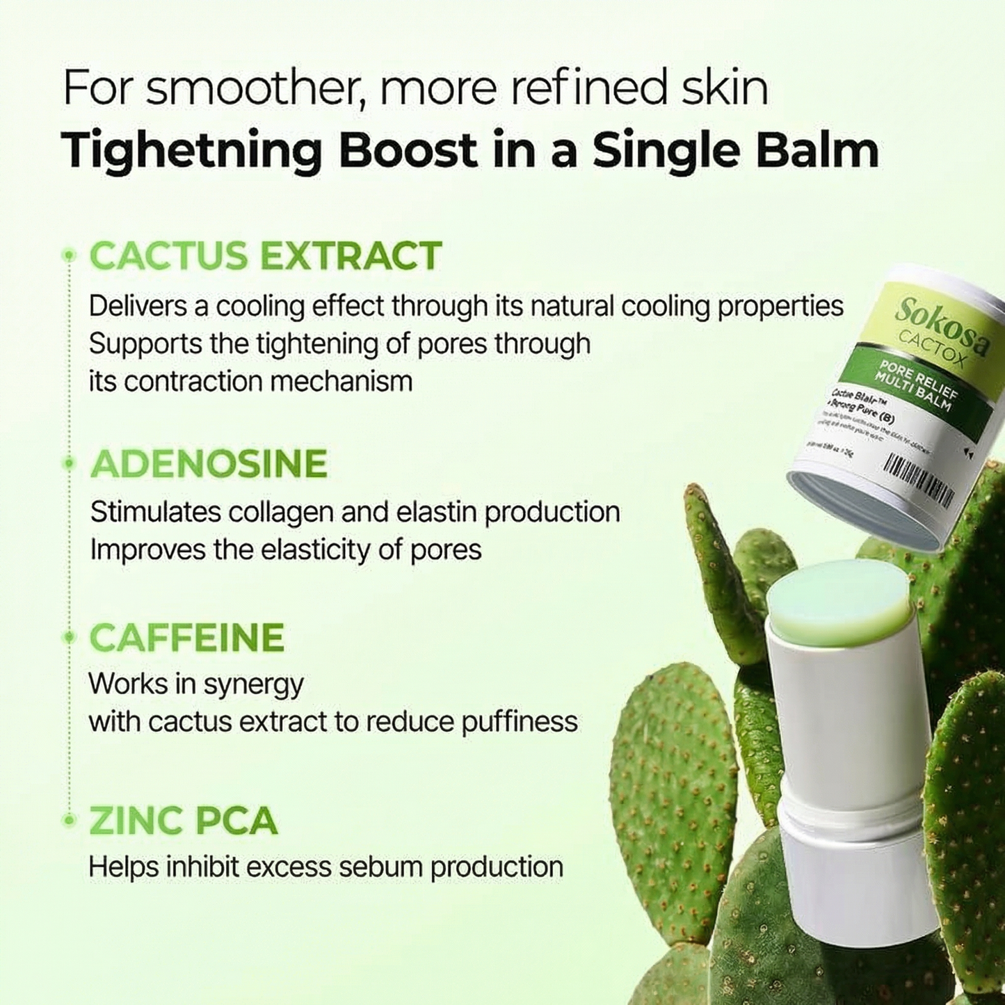 Sokosa Pore Relief Multi Balm