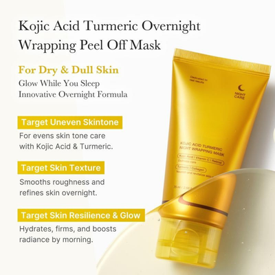 Kojic Acid Turmeric Wrapping Mask