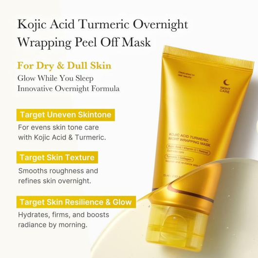 Kojic Acid Turmeric Wrapping Mask